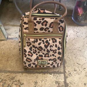 Betsey Johnson Leopard Lunch Bag